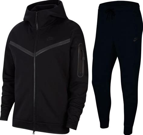 nike ace fleece trainingspak zwart 128|Zwarte trainingspakken .